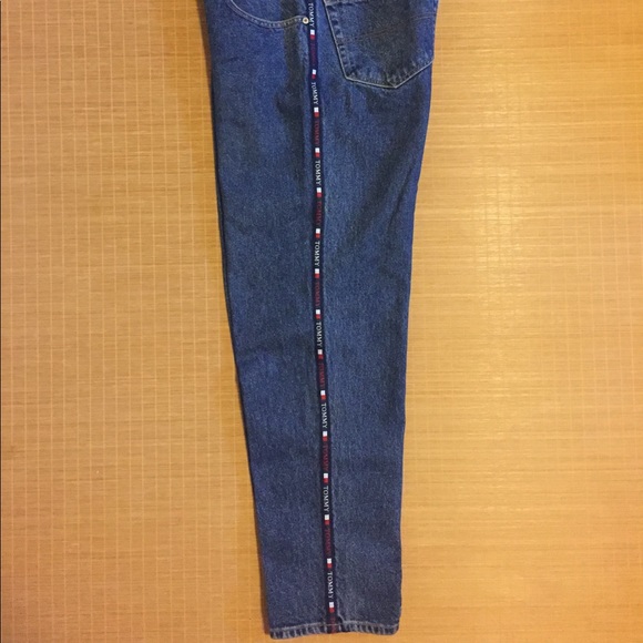 tommy hilfiger side stripe jeans